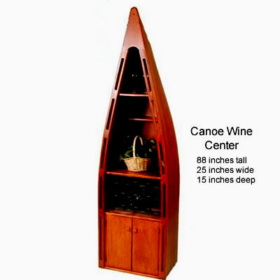 2-day design canoe bookcase